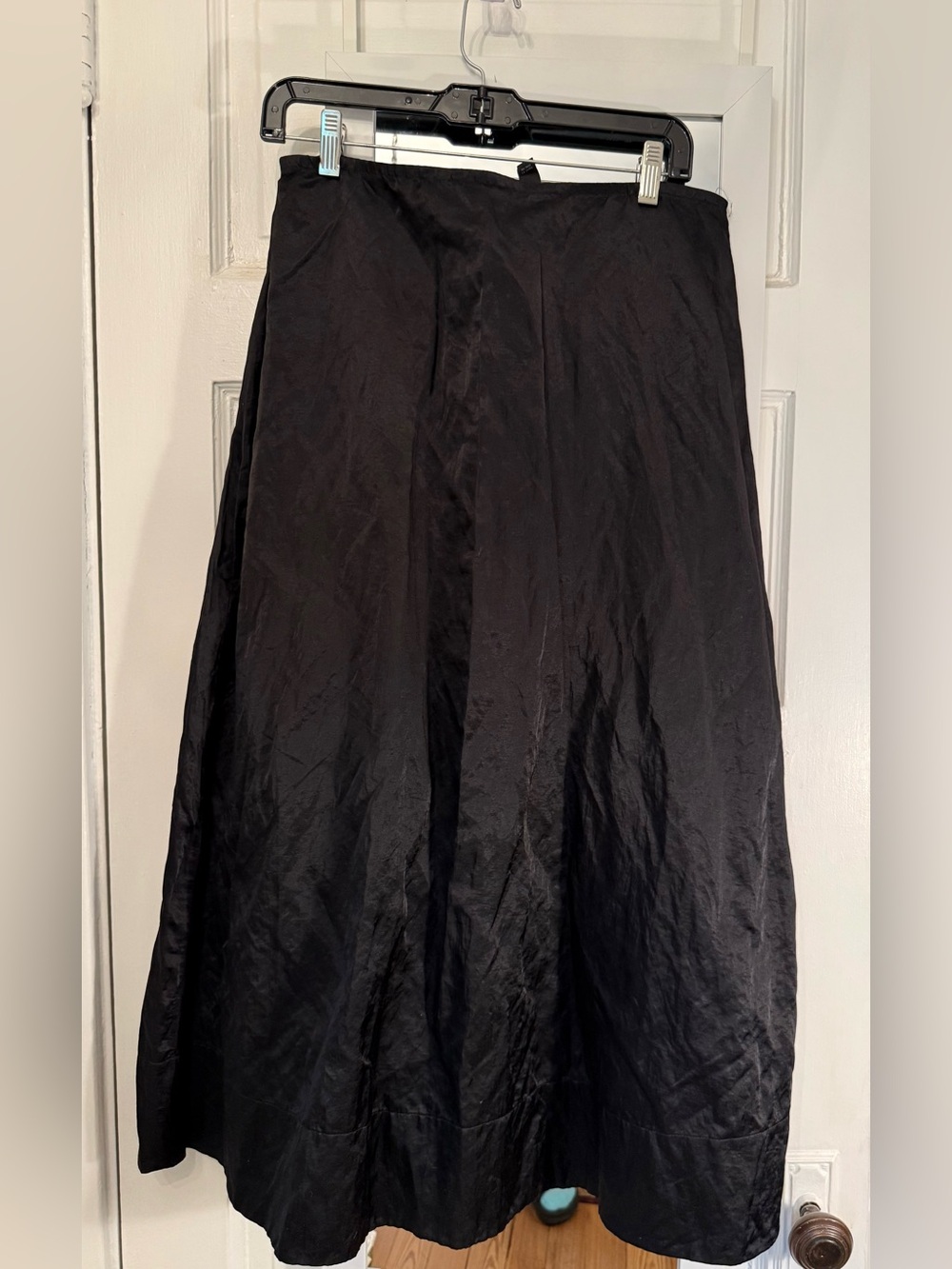 Eileen Fisher long black skirt sz Sm